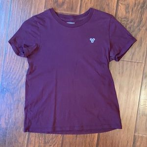 Burgundy / Purple TNA tee